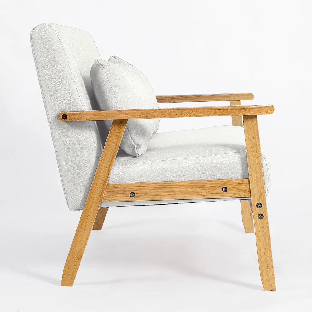 Comfortable seating on Dove double armchair sofa