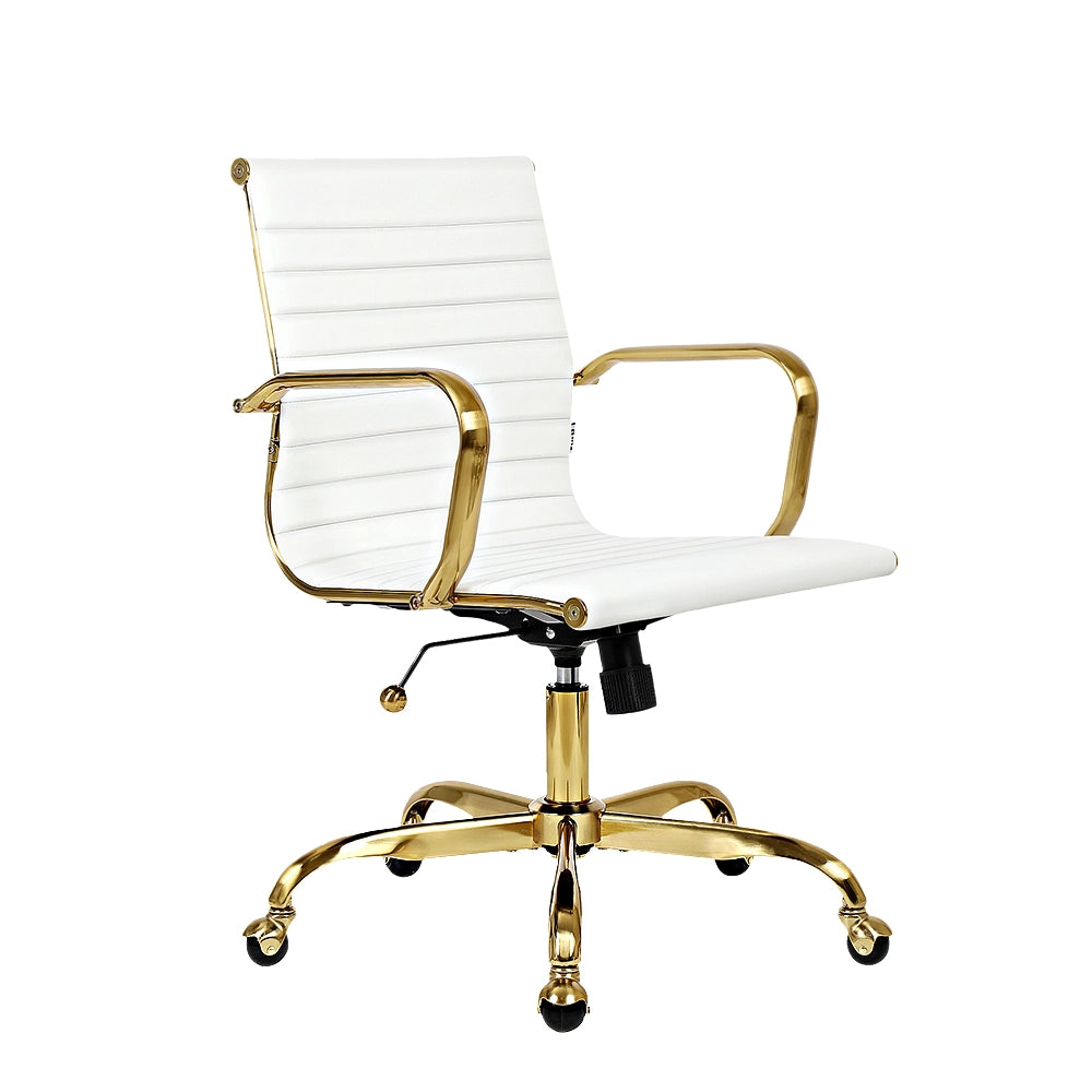Eames replica mid-back chair in professional office setting