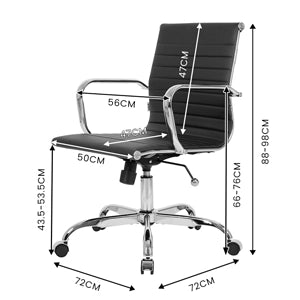Eames replica office chair offering firm feel and modern design