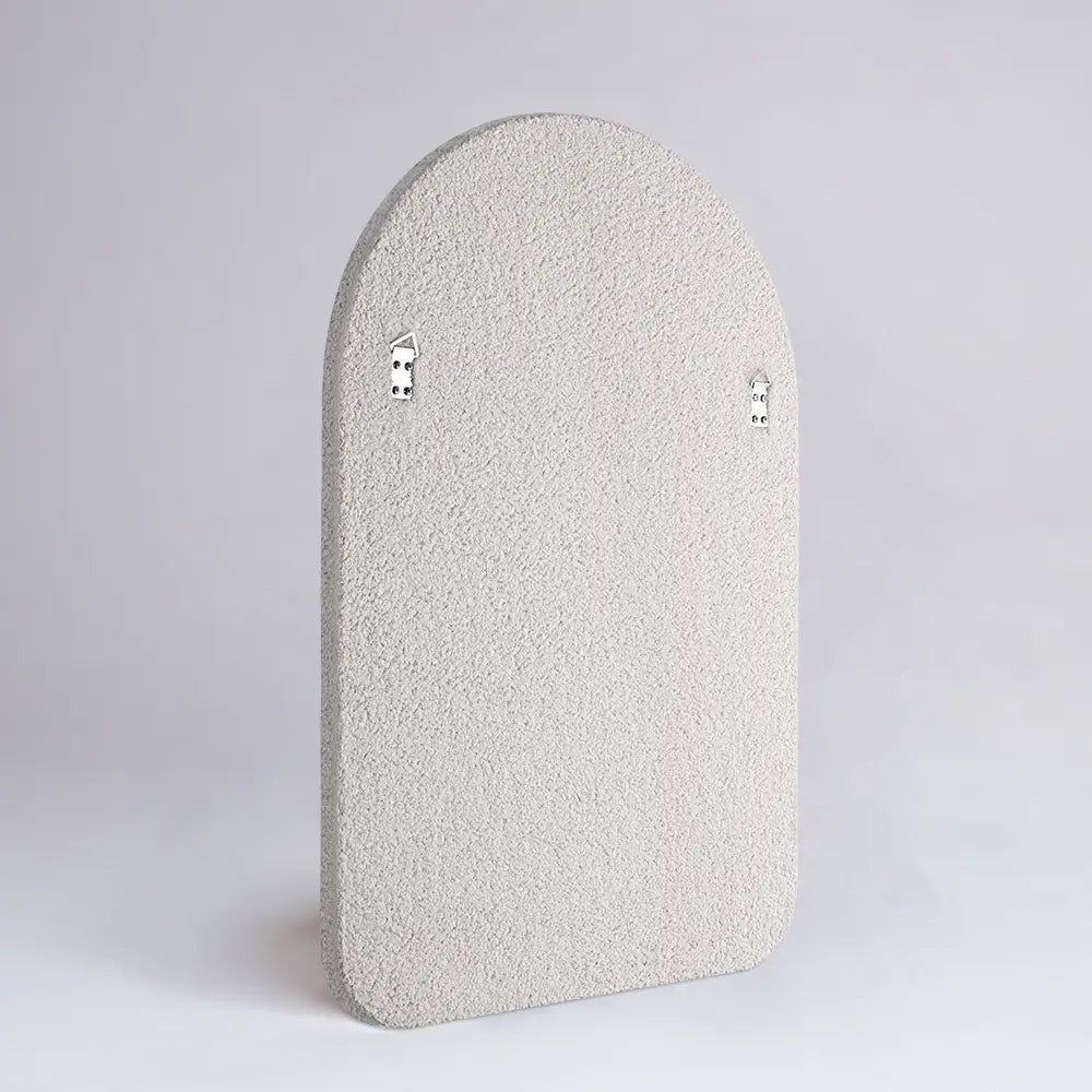 Sabrina Arch Fabric Wall Mirror 600MM x 900MM