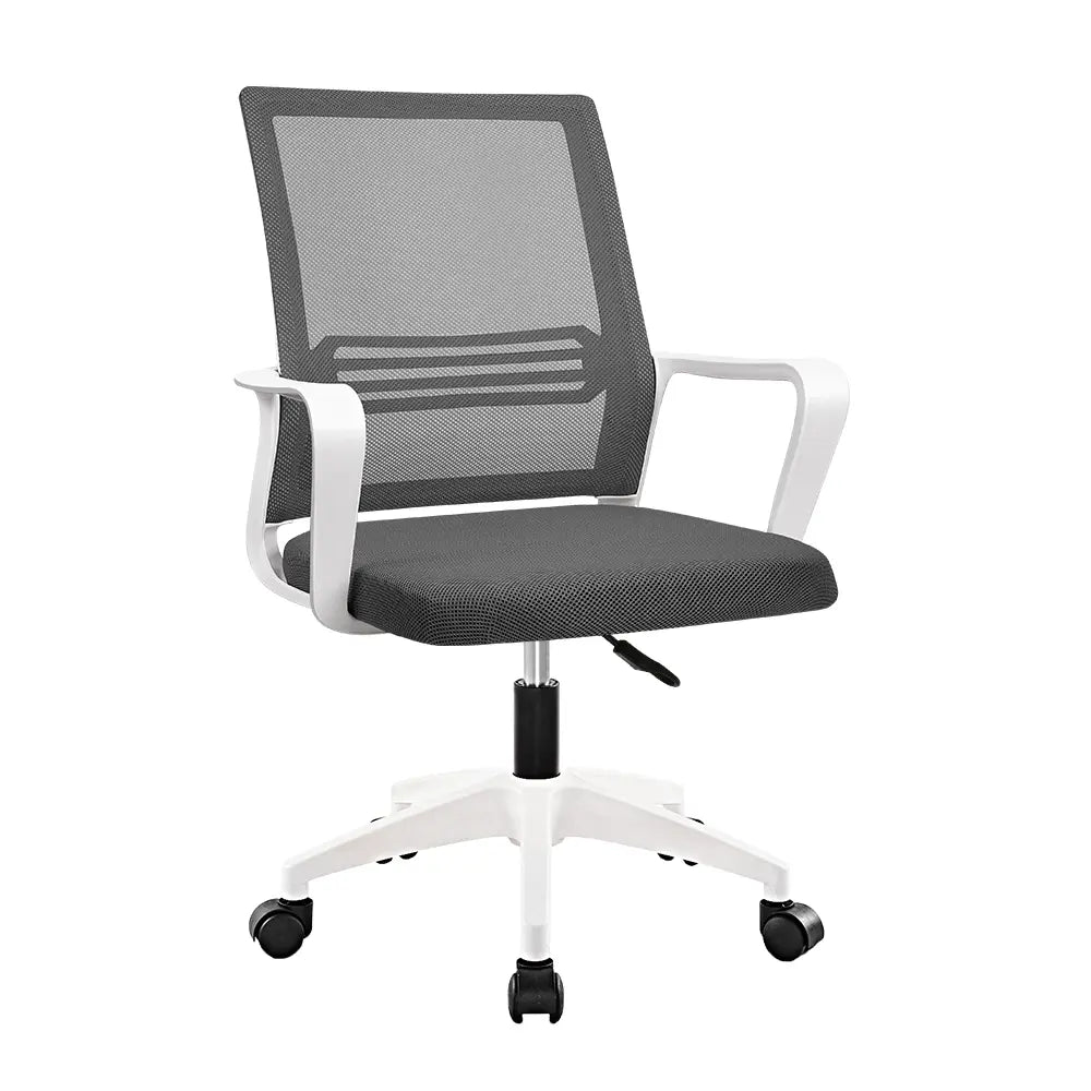 Cushioned seat of the Soleil Mesh Office Chair for added comfort