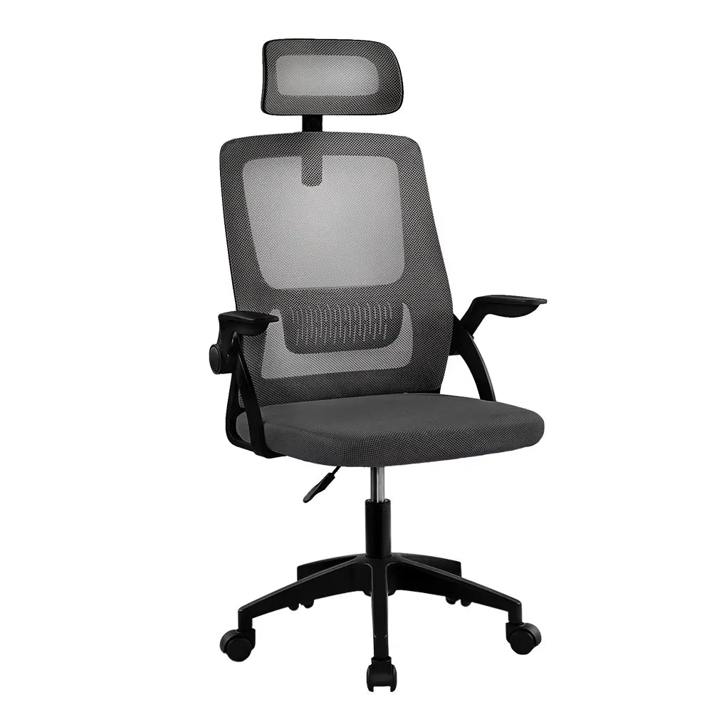 Comfortable Empire mesh chair with swivel base and wheels