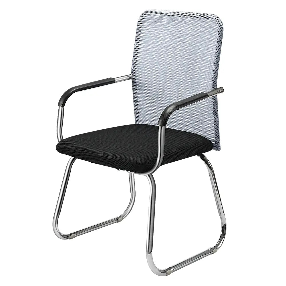 Cushioned seat and adjustable armrests of the Totem Mesh Office Chair