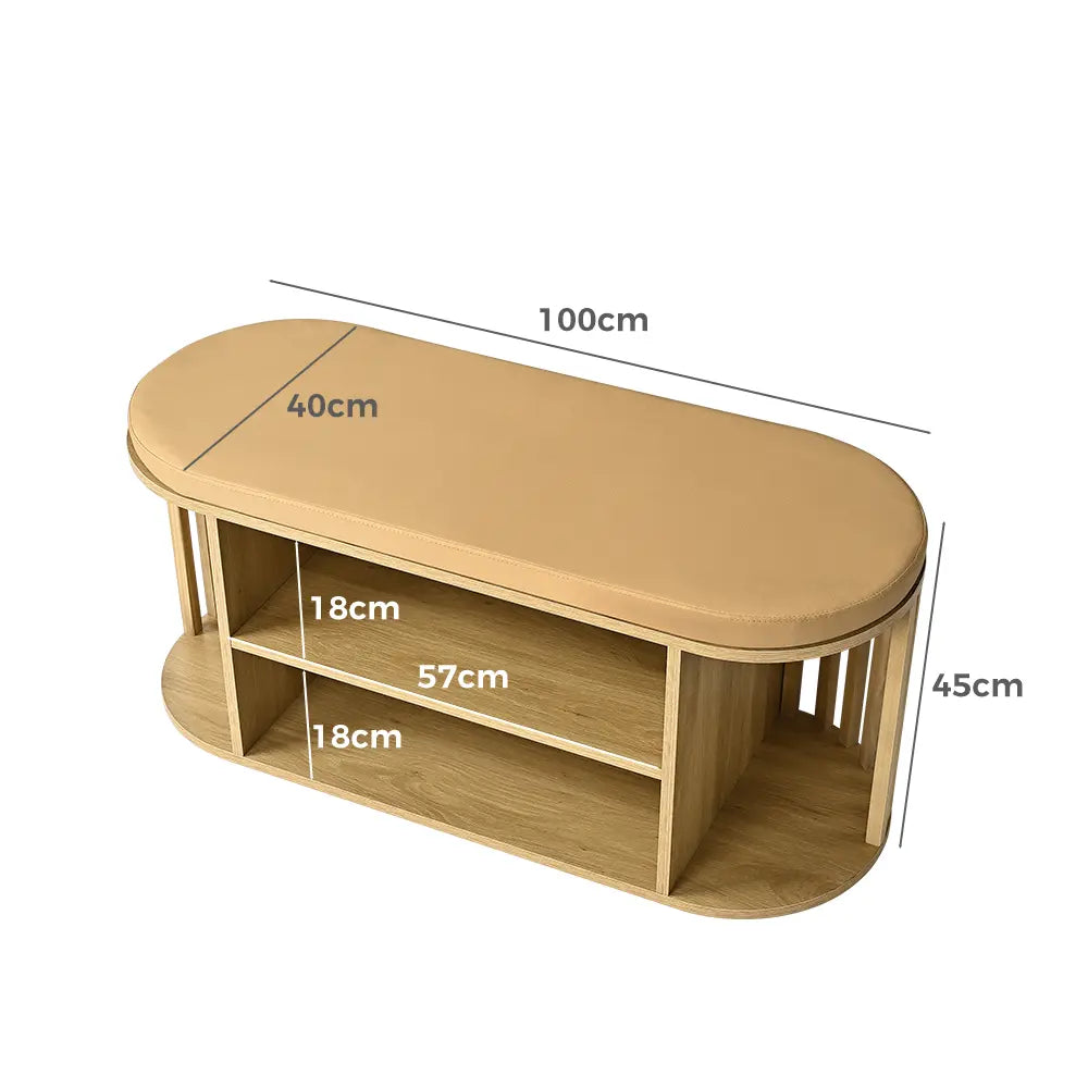 Caius Shoe Storage Bench