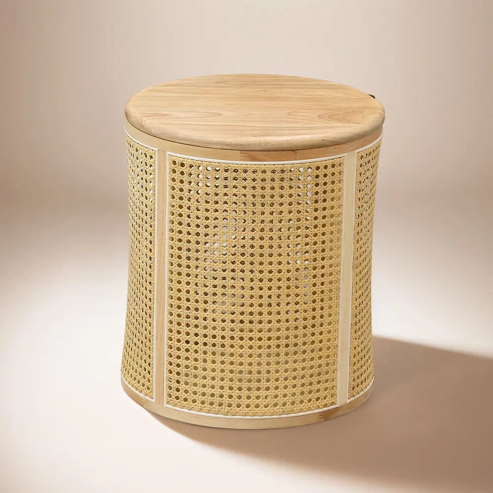 Wesley Rattan Coffee Table & Side End Tables
