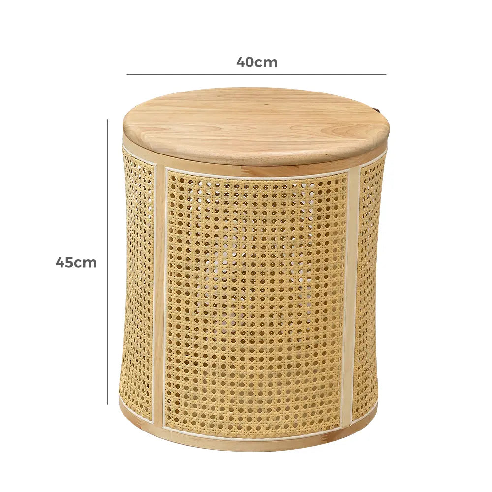 Wesley Rattan Coffee Table & Side End Tables