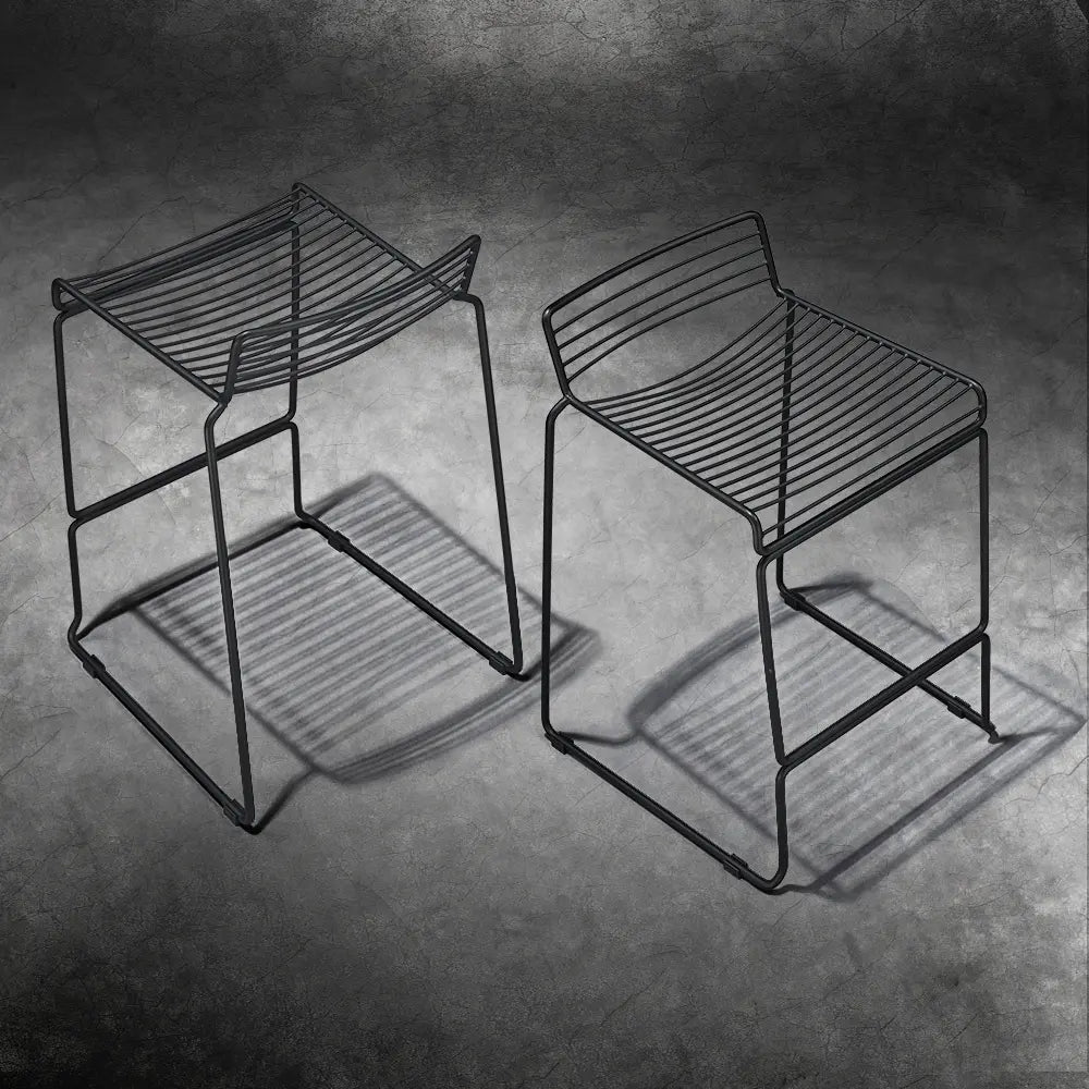 Grier Steel Bar Stool