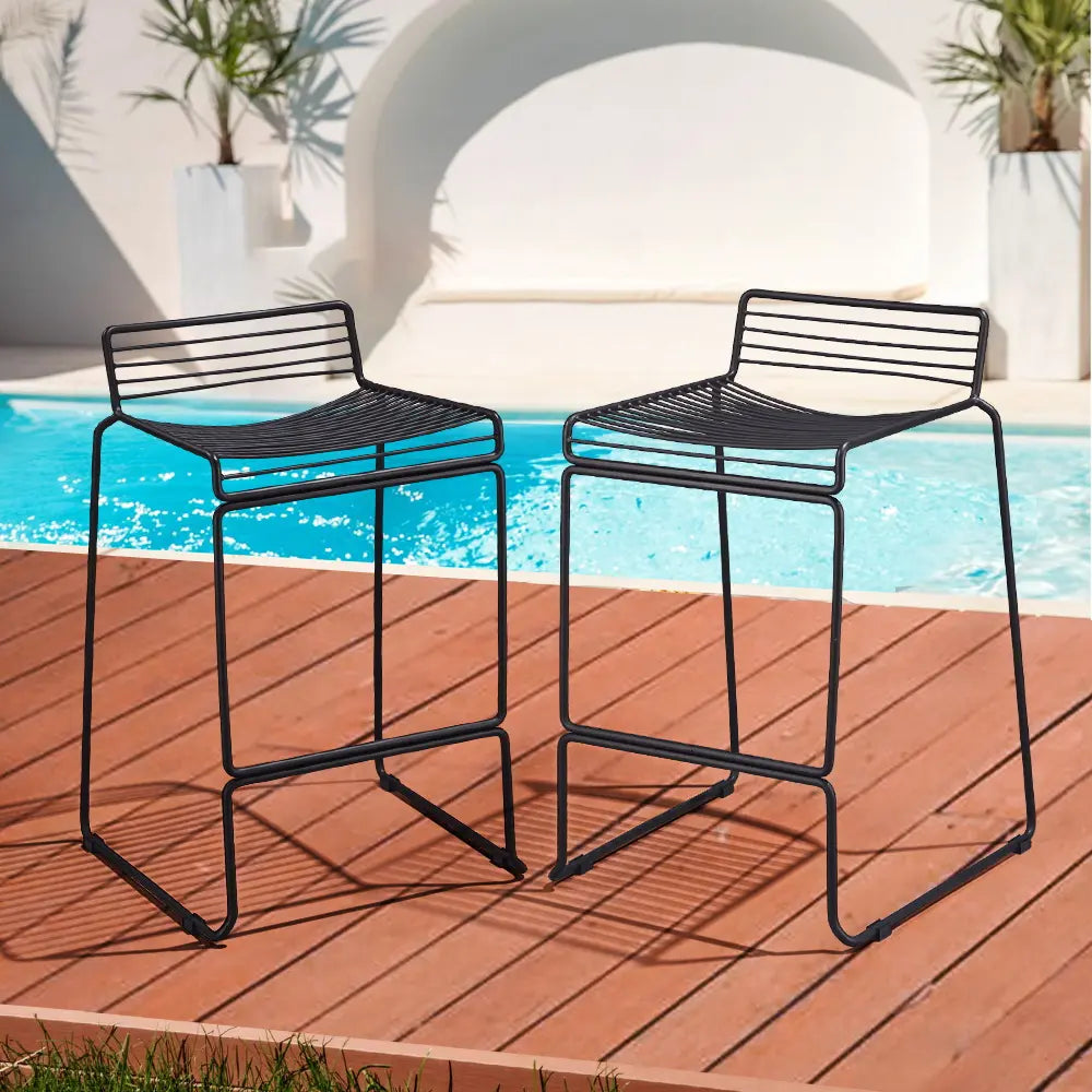 Grier Steel Bar Stool