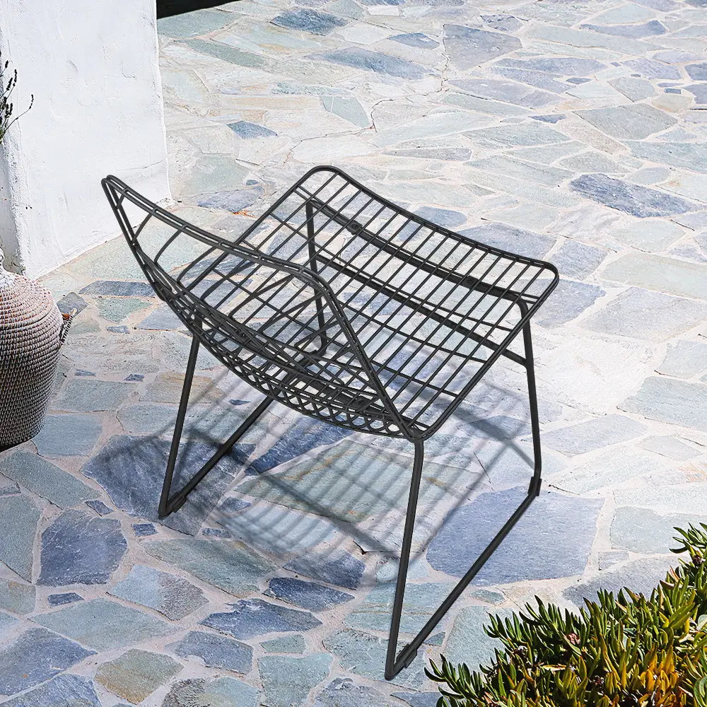 Gloster Metal Patio Dining Chairs