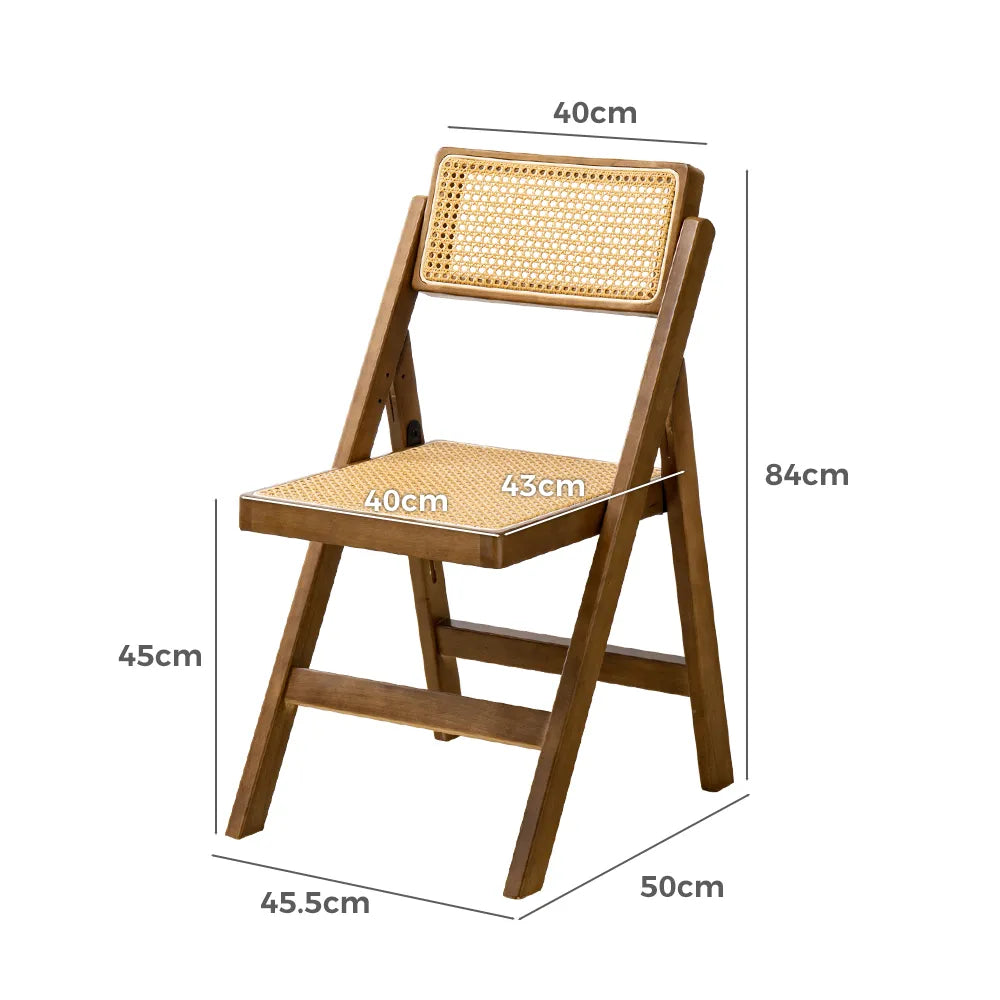 Side view of Rye Dining Chairs showcasing their minimalist design