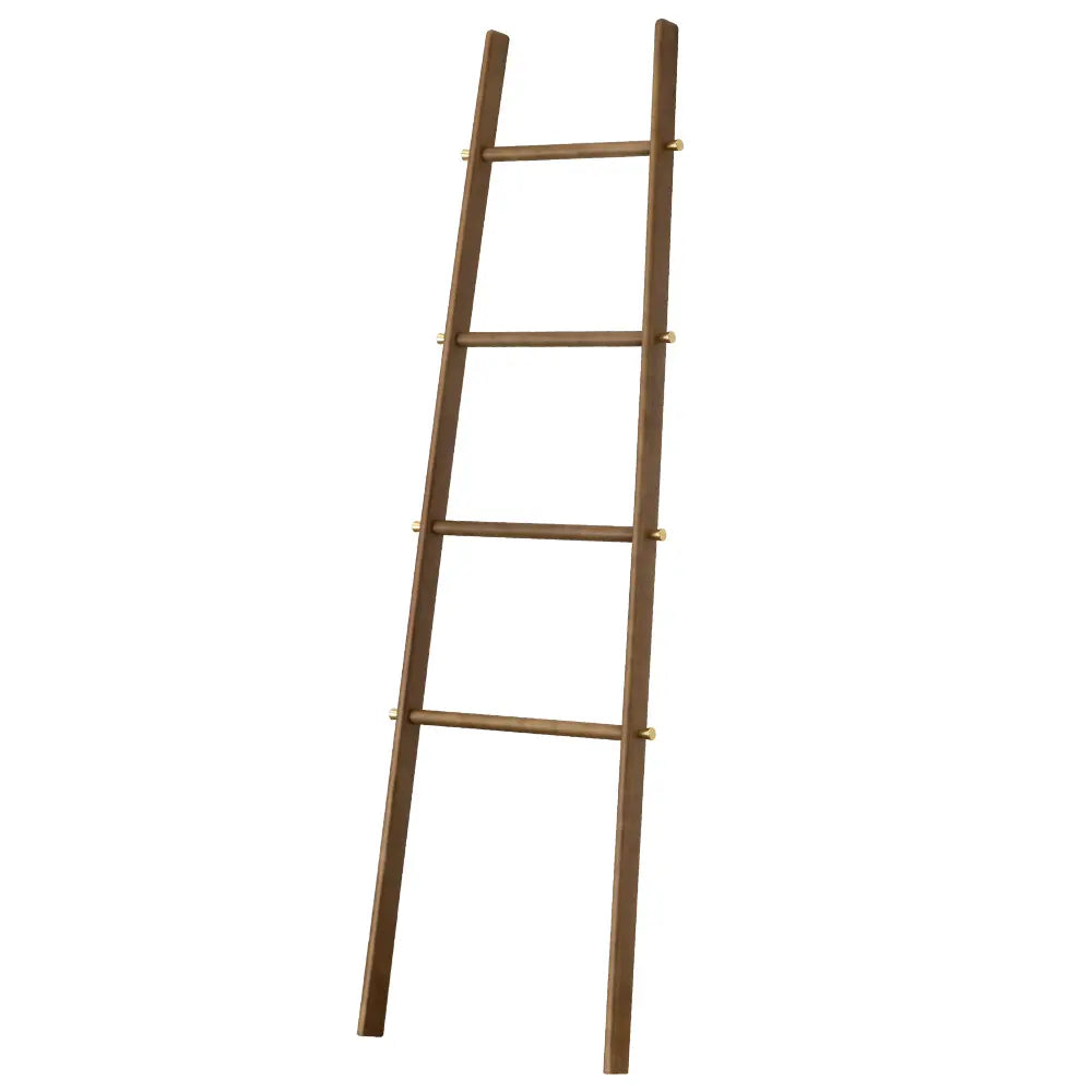 Docksta towel ladder rack with sleek metal finish