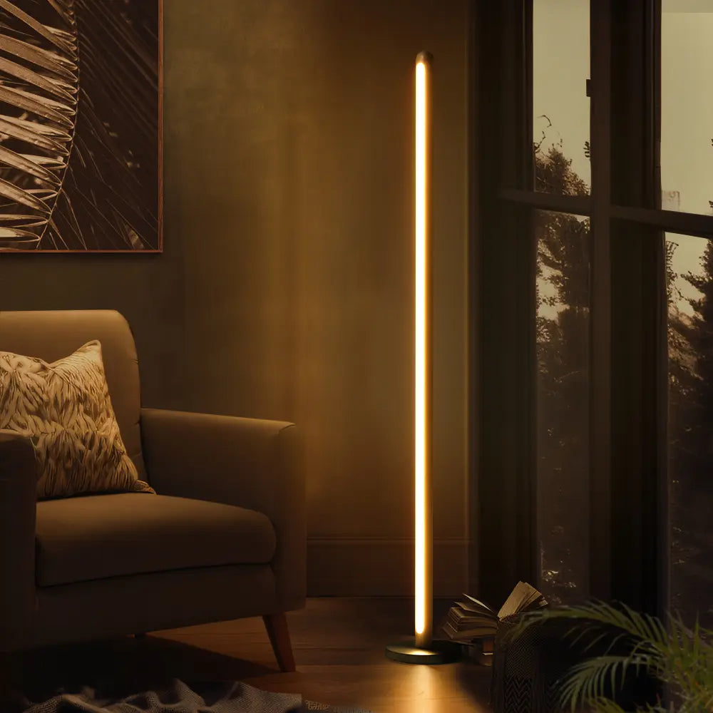 Lora Wooden LED Floor Light