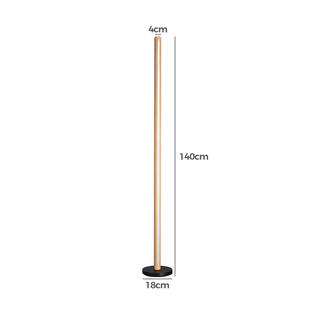 Lora Wooden LED Floor Light