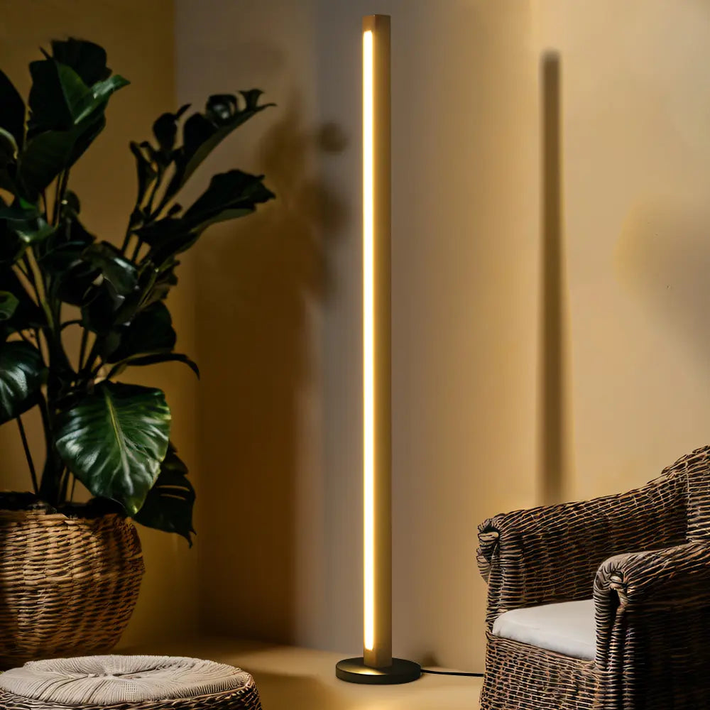 Lora Wooden LED Floor Light