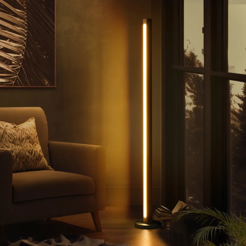 Lora Wooden LED Floor Light