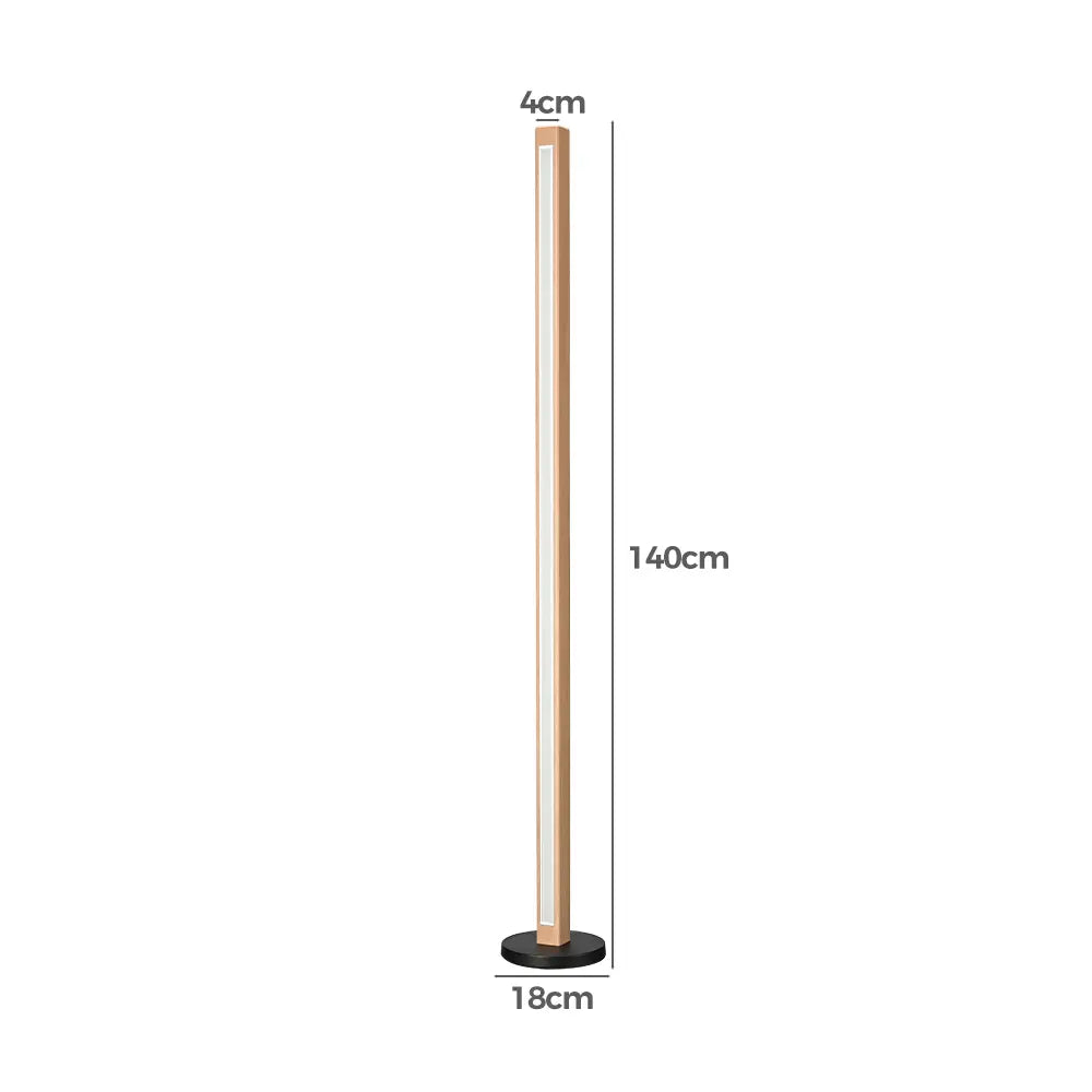 Lora Wooden LED Floor Light