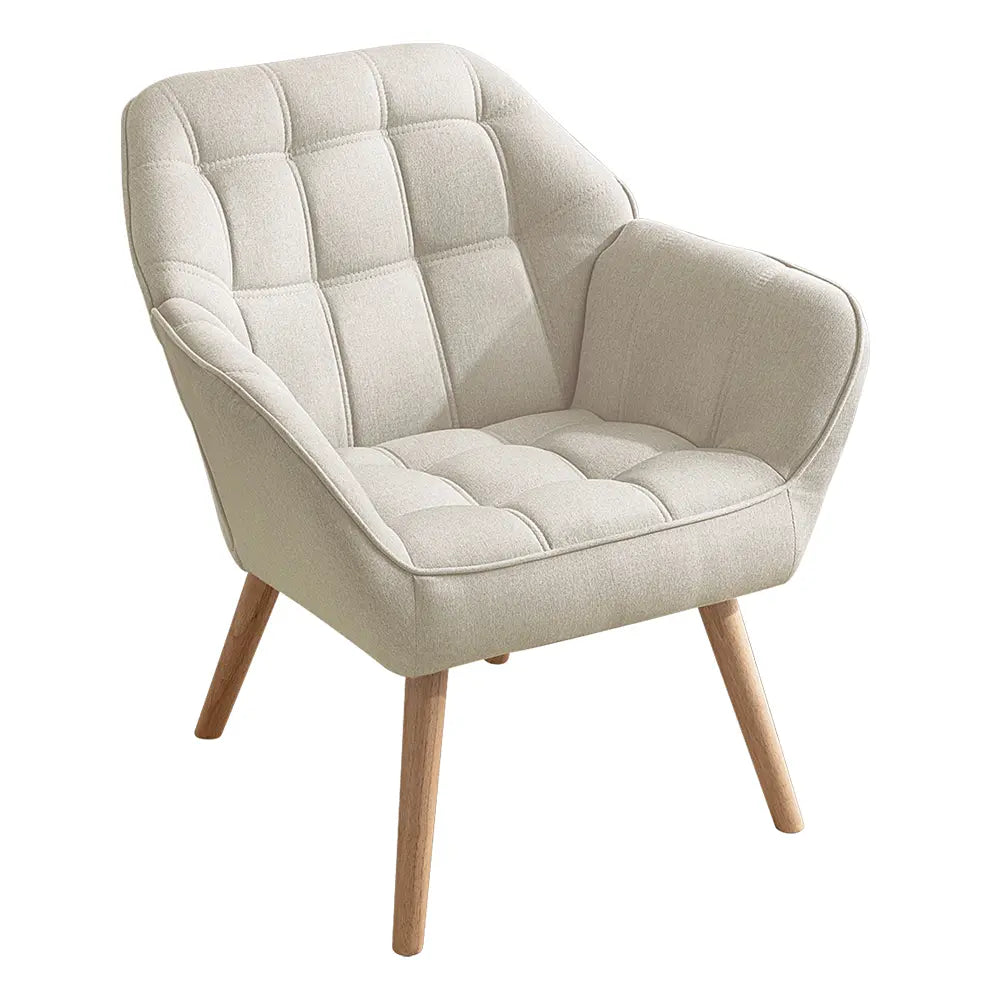 Jayna armchair with plush cushions