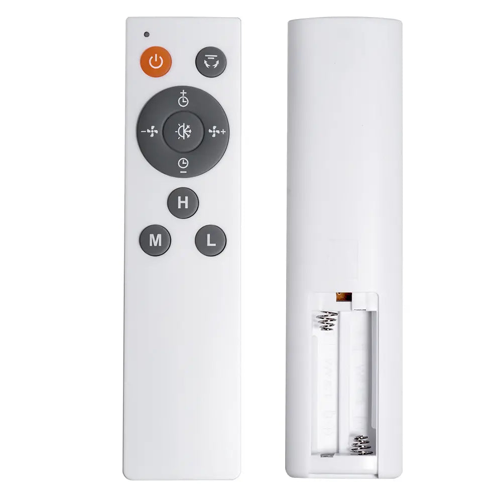 Remote control allowing easy adjustment of the Westerlies Fan’s settings