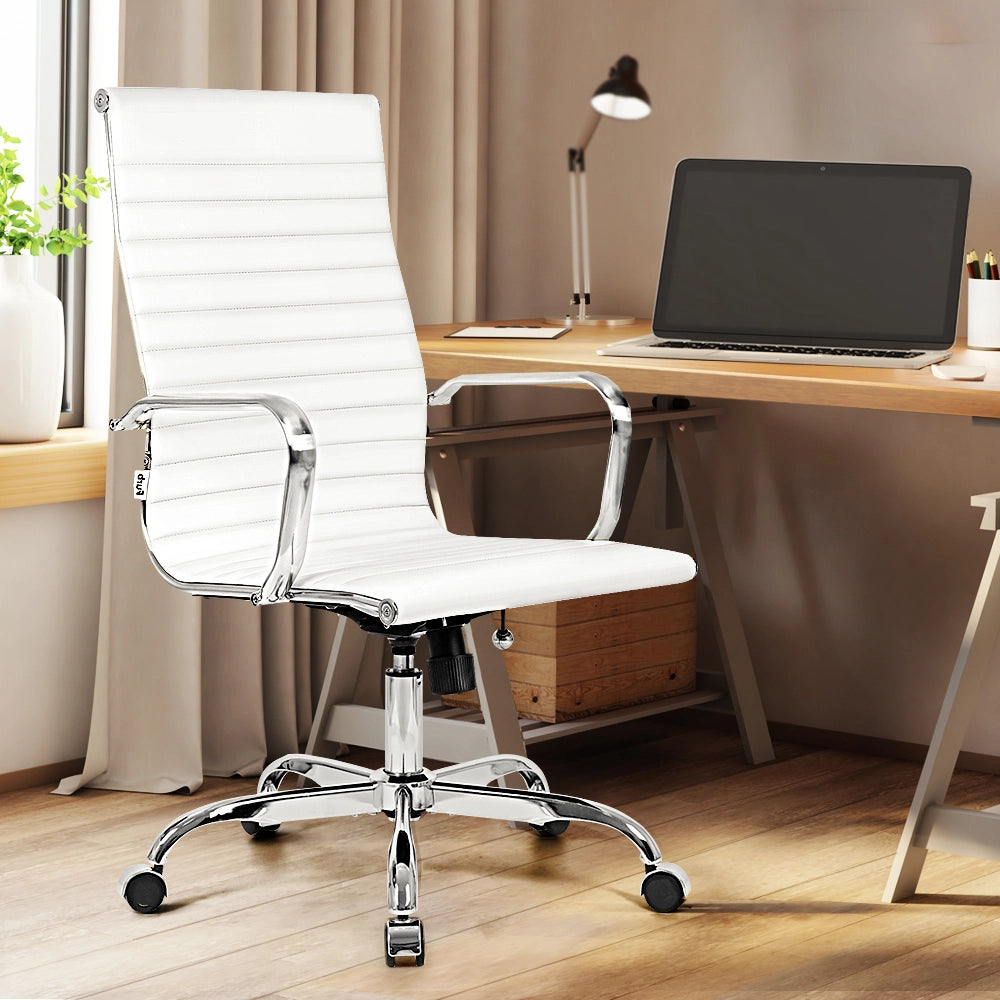 Firm feel Eames replica chair with high backrest