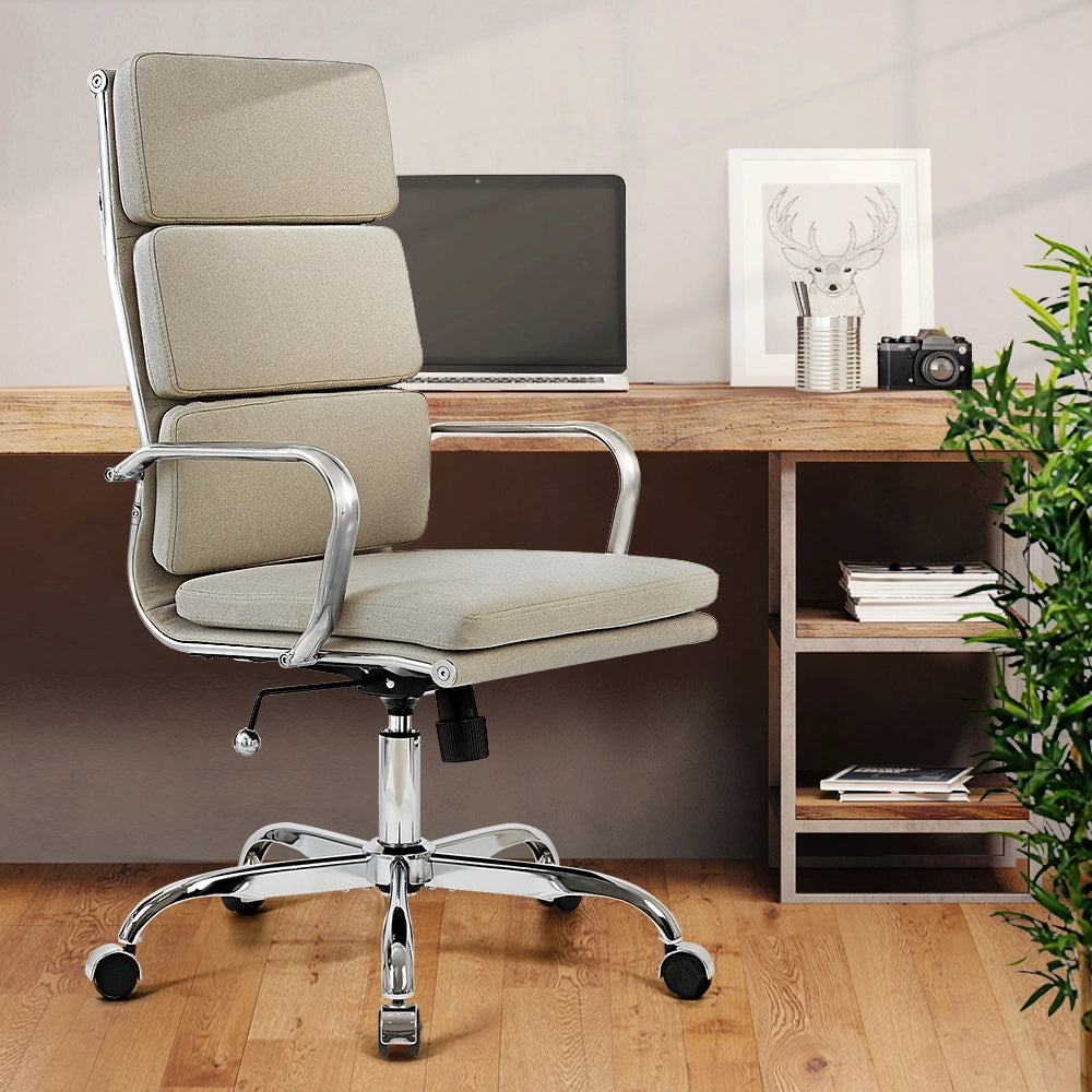 Eames replica office chair in home office