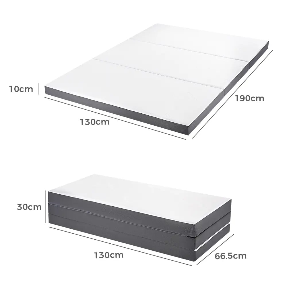 Portable Joey foam mattress with durable fabric and high-density foam