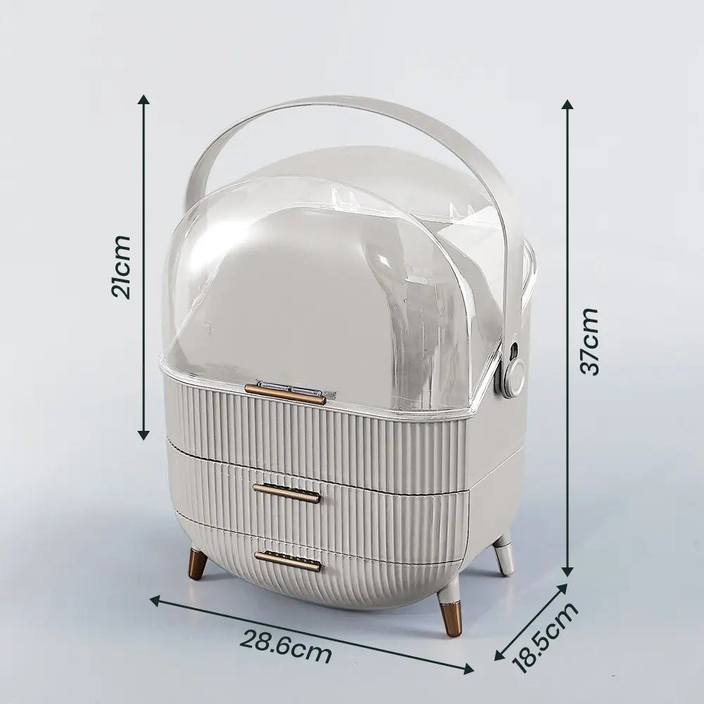 Vernice Cosmetic Organizer in a modern bathroom