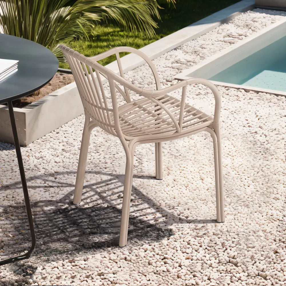 Molly Outdoor Dining Arm Chair