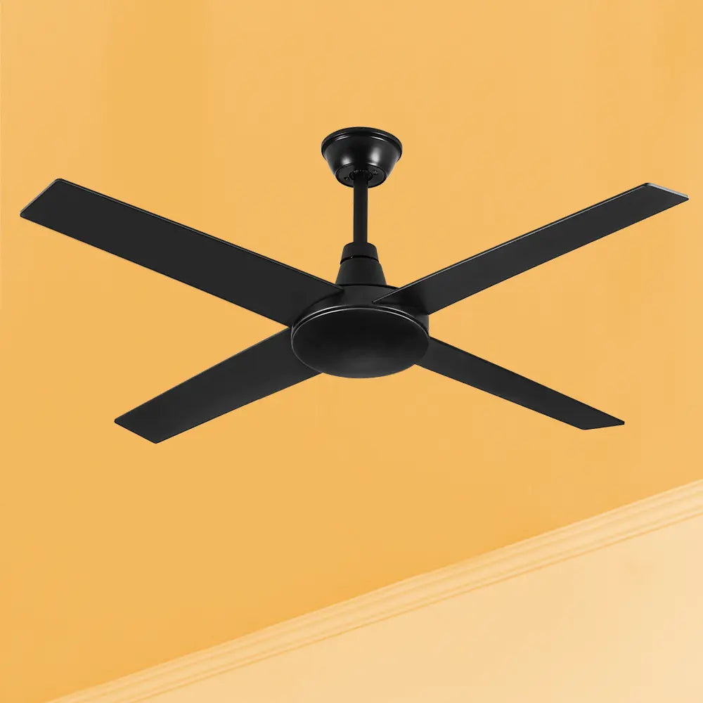 Spitfire 52“ Wooden Ceiling Fan with Remote Control 6 Speed