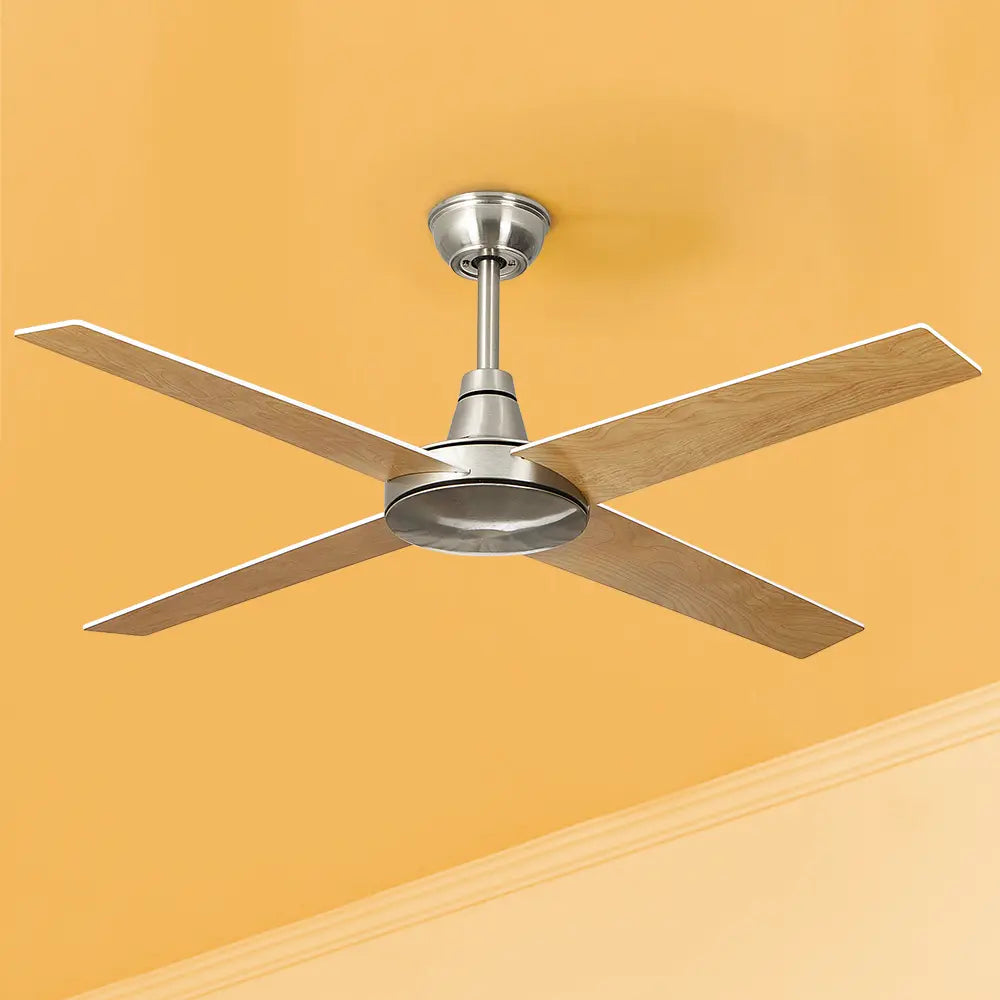 Spitfire 52“ Wooden Ceiling Fan with Remote Control 6 Speed