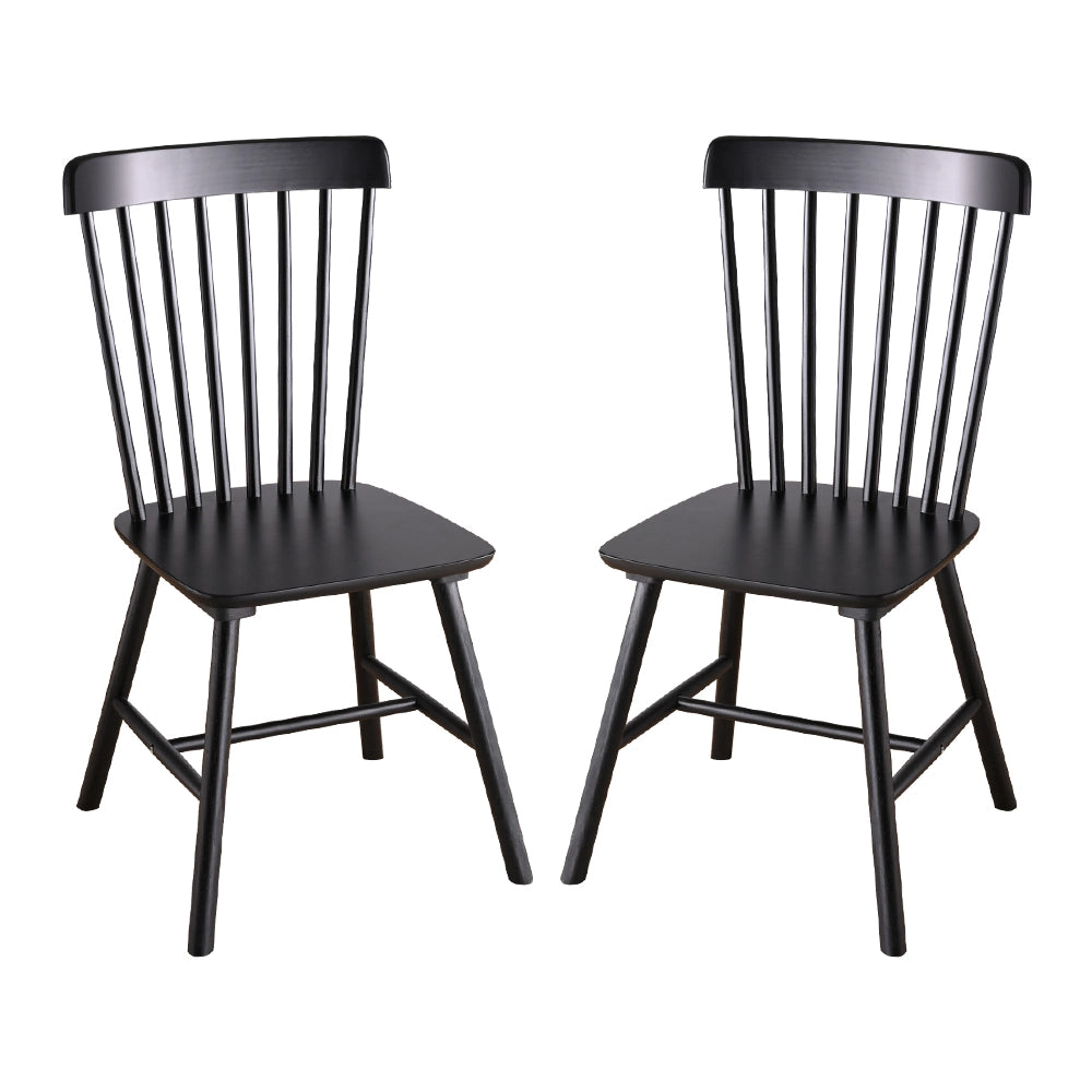 Set of Brooklyn dining chairs with stylish upholstery in a contemporary home