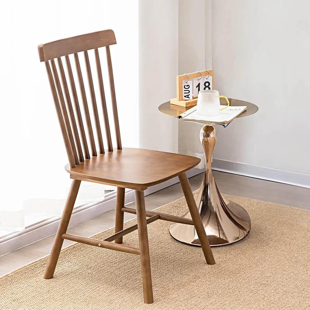 Brooklyn dining chairs in neutral tones complementing a modern decor