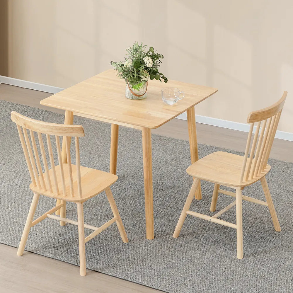 Sleek Brooklyn dining chairs in a minimalist dining room