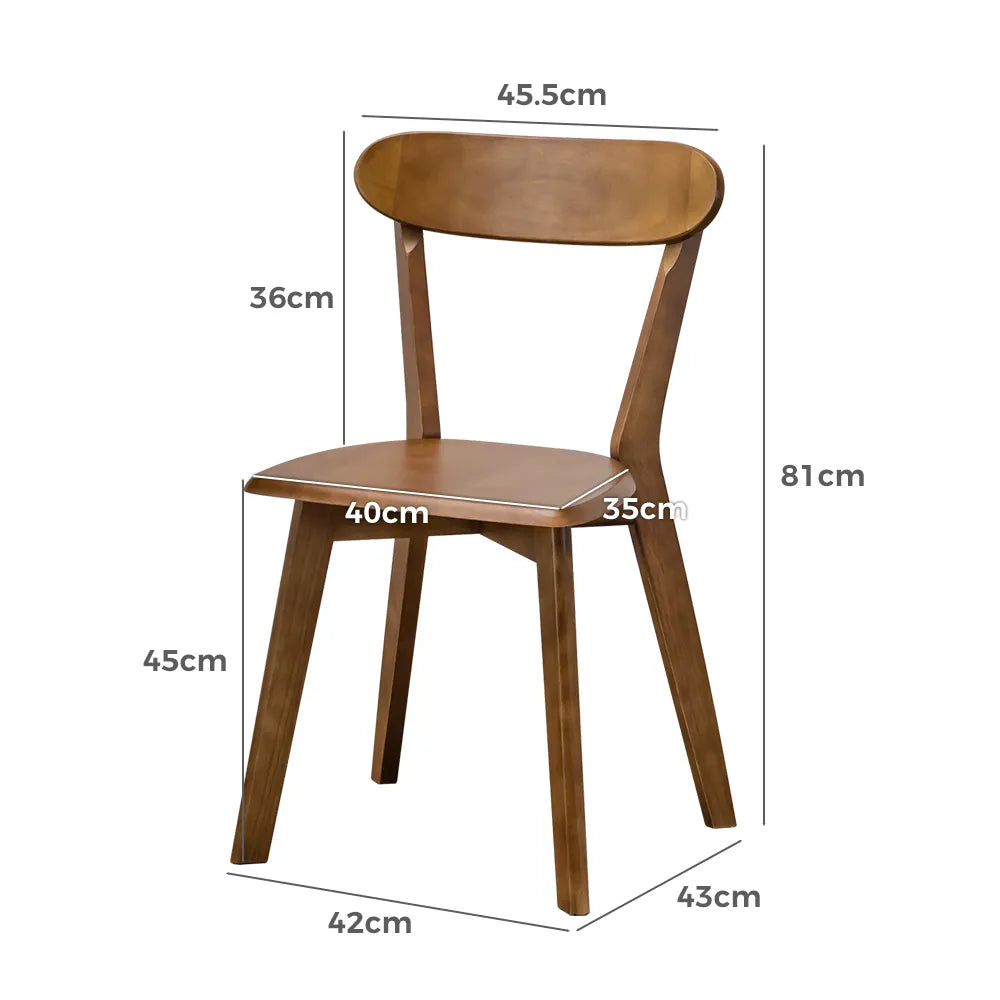 Close-up of Haiku dining chair 
