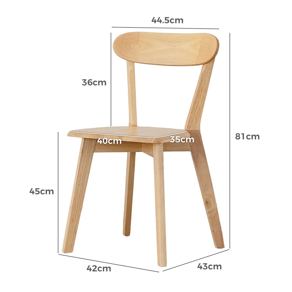 Comfortable Haiku dining chairs with sleek, ergonomic design