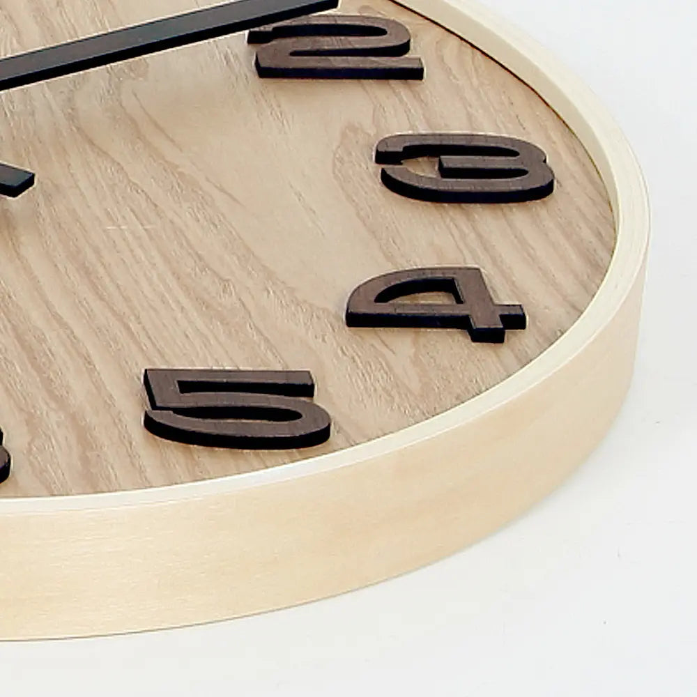 Side view of the Retro Wall Clock