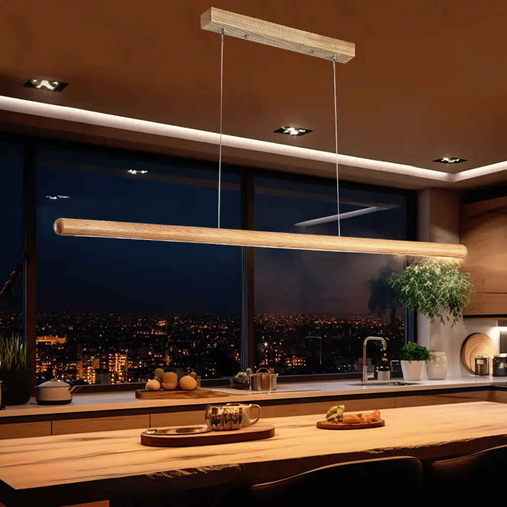 Morine Wooden Pendant Light