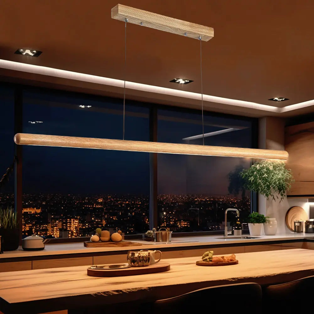 Morine Wooden Pendant Light